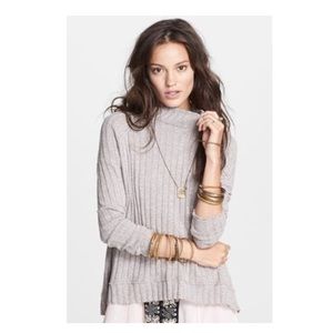 Free People Clarissa neck knit S